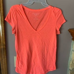 Bright pink t-shirt